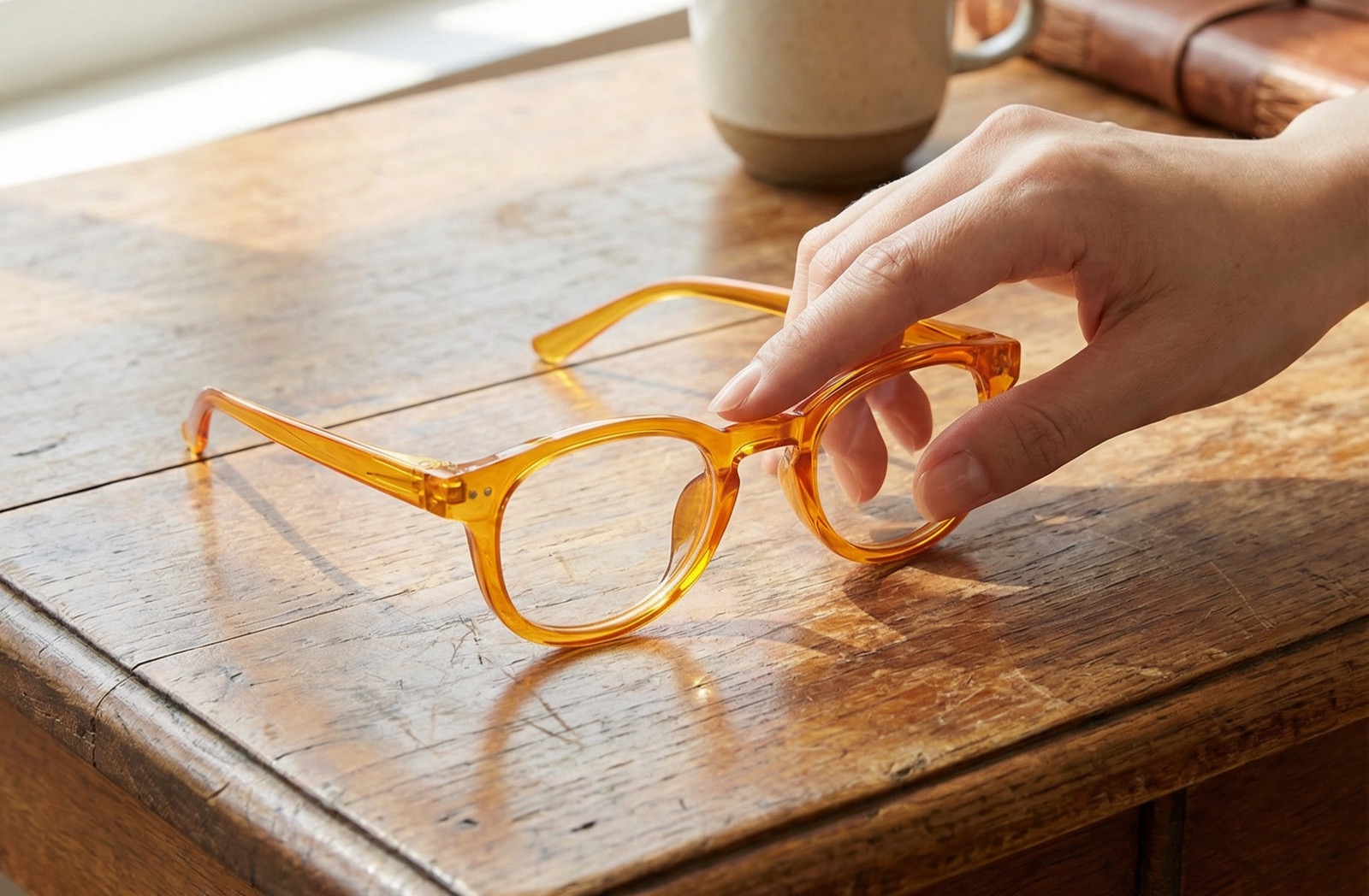 老眼鏡の度数を確認する（近視・遠視の見え方別）